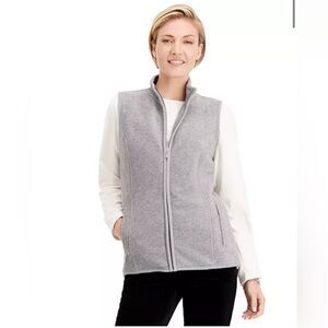 NWT Karen Scott Zeroproof Fleece Vest, Created for Macy's